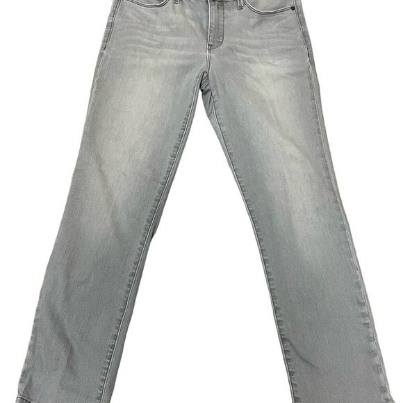 ATHLETA Sculptek Skinny Crop Jean Granite Wash - Picture 5 of 9